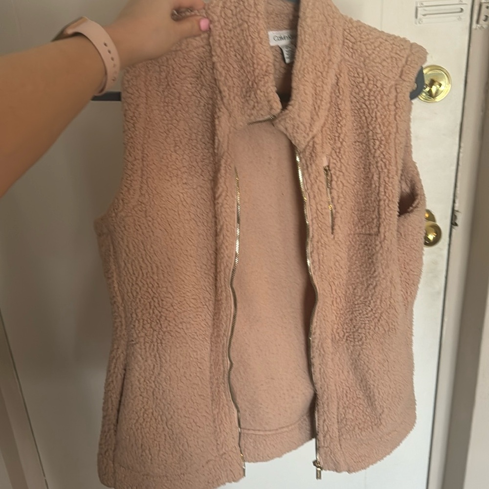 Sherpa Pink Vest